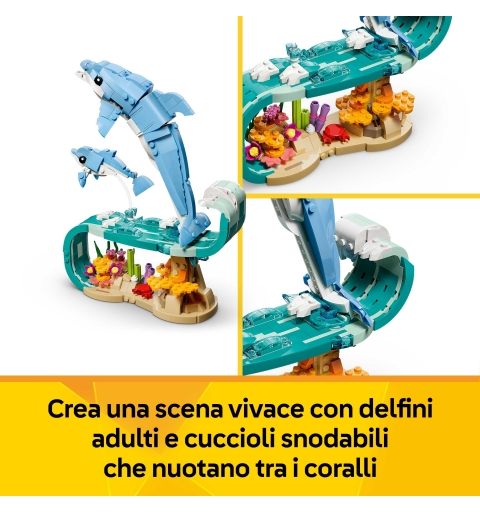 LEGO Creator Animaux marins les beaux dauphins