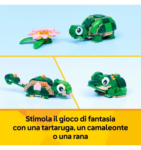LEGO Creator Schildkröte mit Seerose