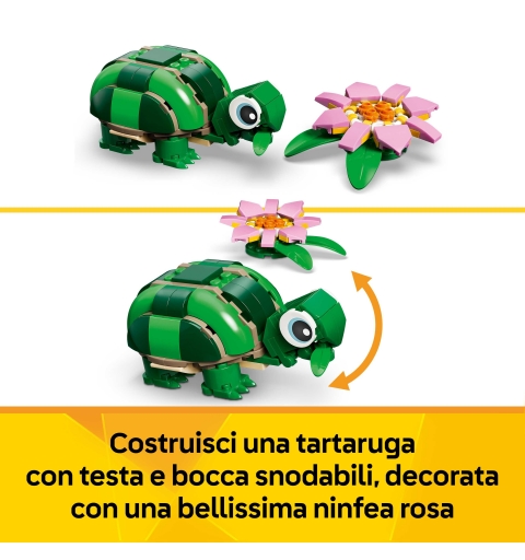 LEGO Creator La tortue et la fleur de nénuphar