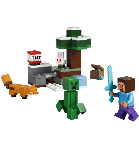 LEGO Minecraft Steve's Taiga Adventure