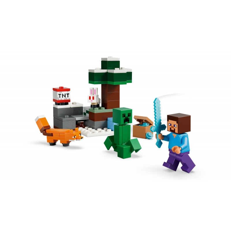 LEGO Minecraft Steve's Taiga Adventure