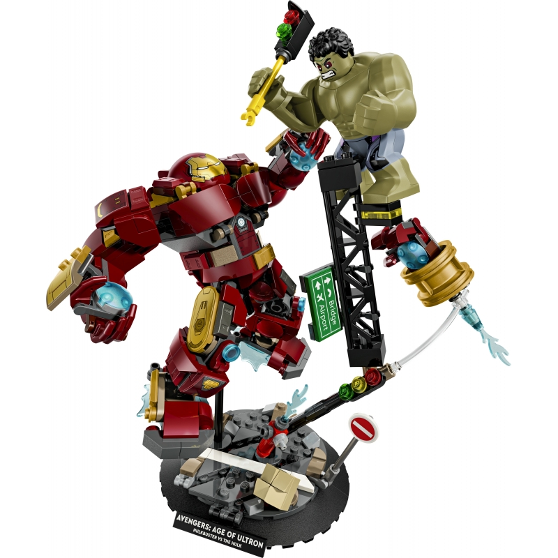 LEGO Le combat légendaire entre Hulkbuster et Hulk