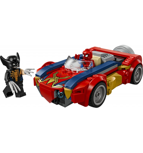 LEGO Auto di Spider-Man vs. Venomized Wolverine