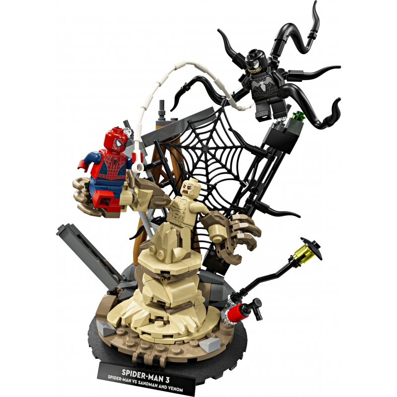 LEGO Le combat légendaire entre Spider-Man et Sandman
