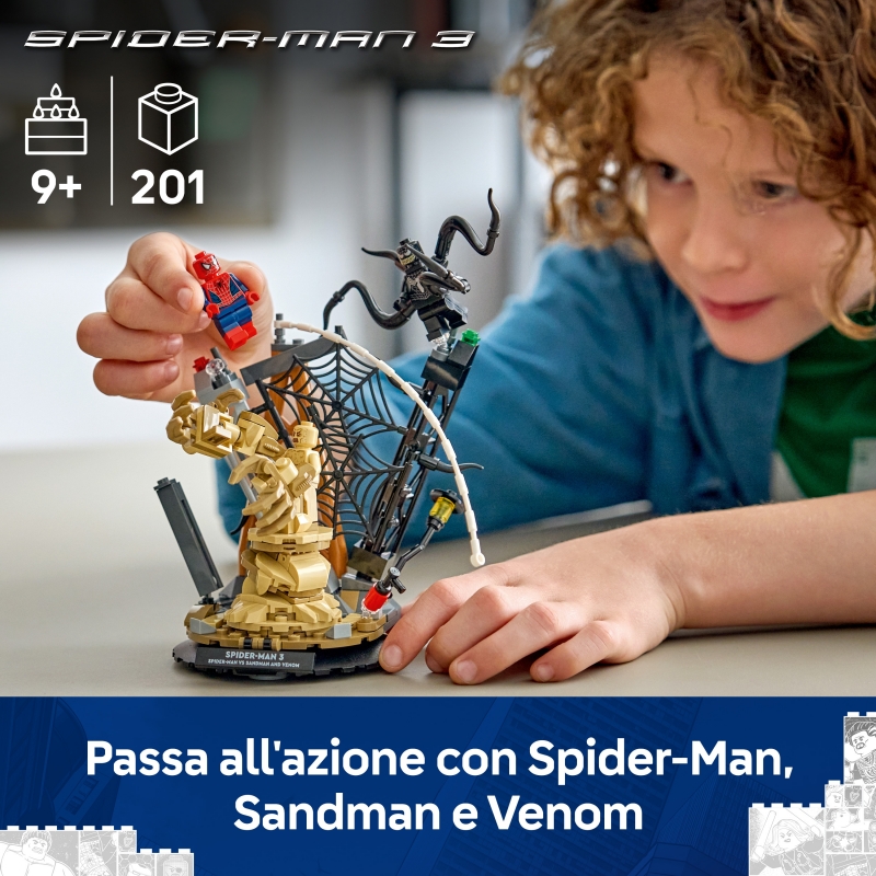 LEGO Batalla Legendaria Spider-Man vs. Sandman