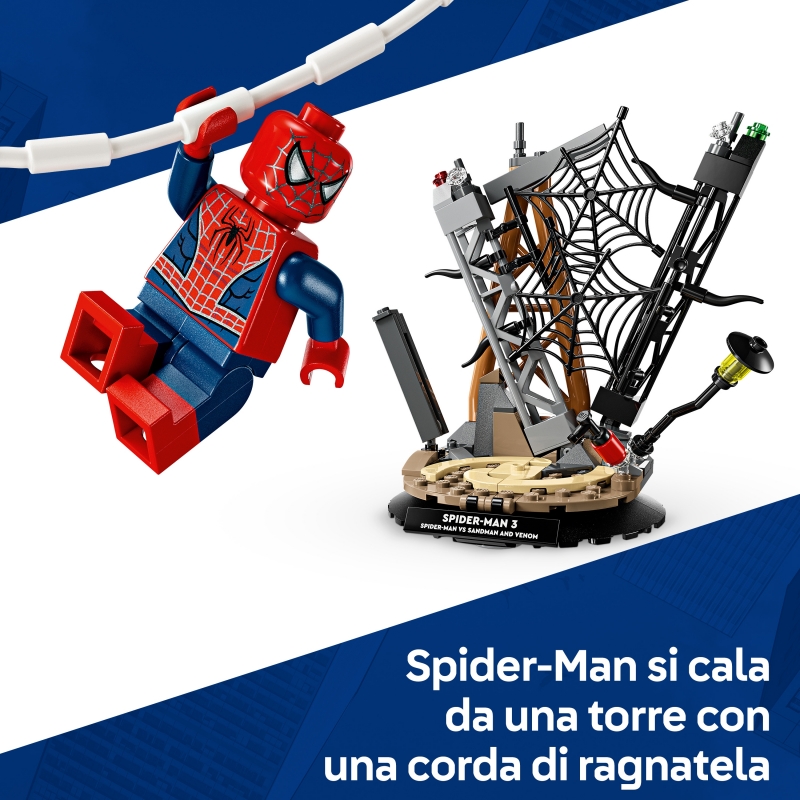 LEGO Le combat légendaire entre Spider-Man et Sandman