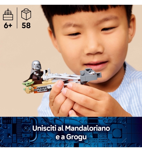 LEGO Star Wars Speeder Bike™ del Mandaloriano e di Grogu