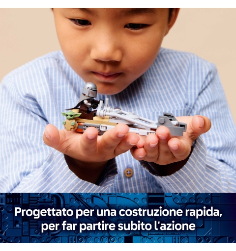 LEGO Star Wars Speeder Bike™ del Mandaloriano e di Grogu