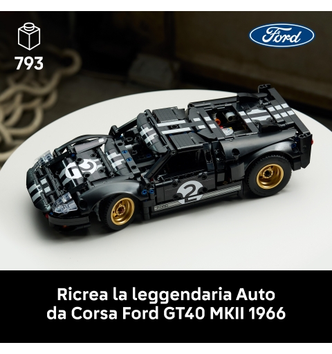 LEGO Technic Auto da corsa Ford GT40 MKII 1966