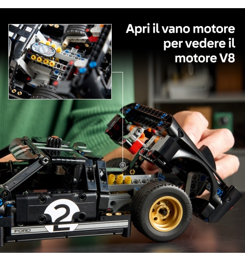 LEGO Technic 1966 Ford GT40 MKII Race Car