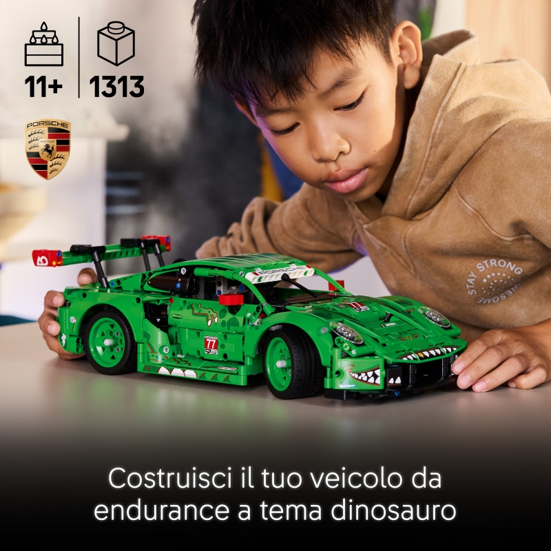 LEGO Technic Porsche 911 GT3 R REXY AO Racing Rennwagen