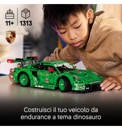 LEGO Technic Coche Porsche 911 GT3 R REXY AO Racing