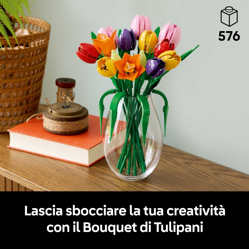 LEGO Botanicals Ramo de Tulipanes