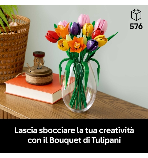 LEGO Botanicals Le bouquet de tulipes