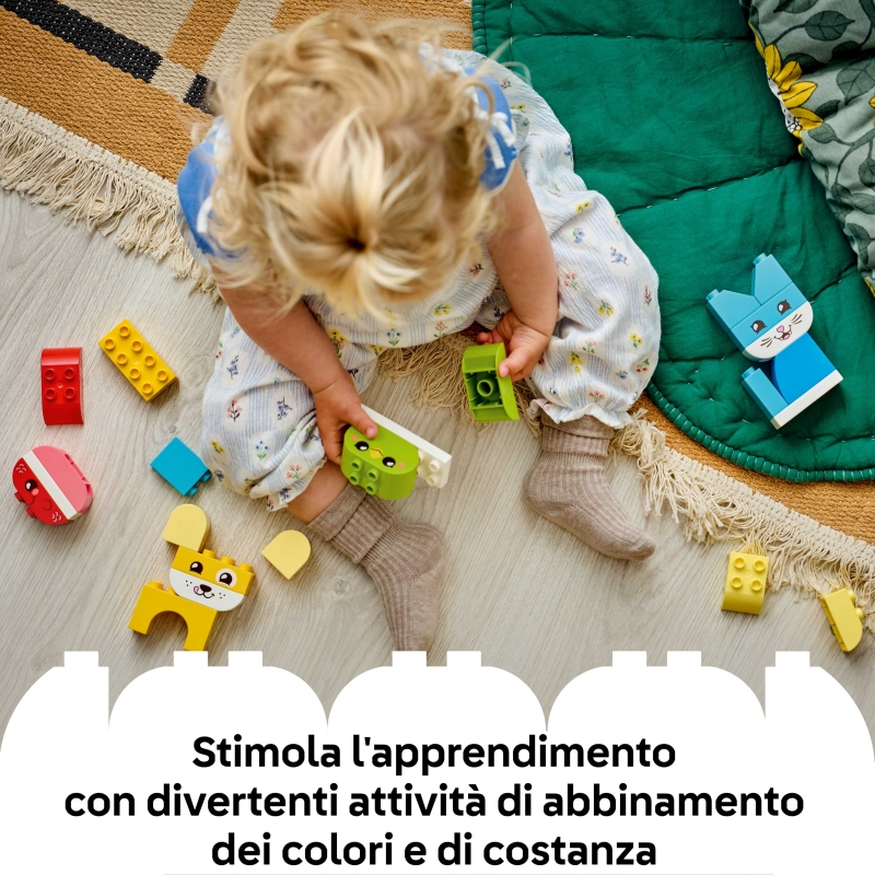 LEGO DUPLO Simpáticas Mascotas Creativas “3 en 1”