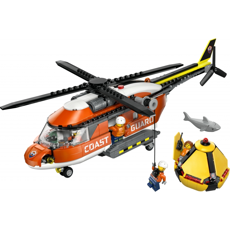 LEGO City Helicóptero de Guardacostas