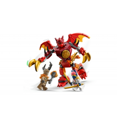LEGO NINJAGO Kais Drachen-Mech Battle Set