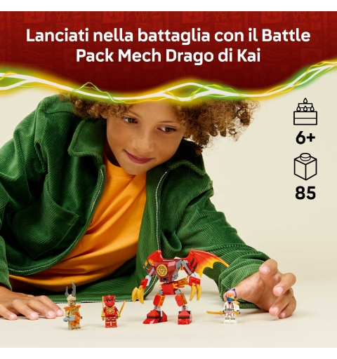 LEGO NINJAGO Kai's Dragon Mech Battle Pack