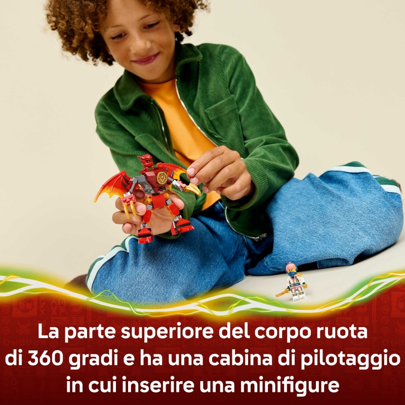 LEGO NINJAGO Kai's Dragon Mech Battle Pack