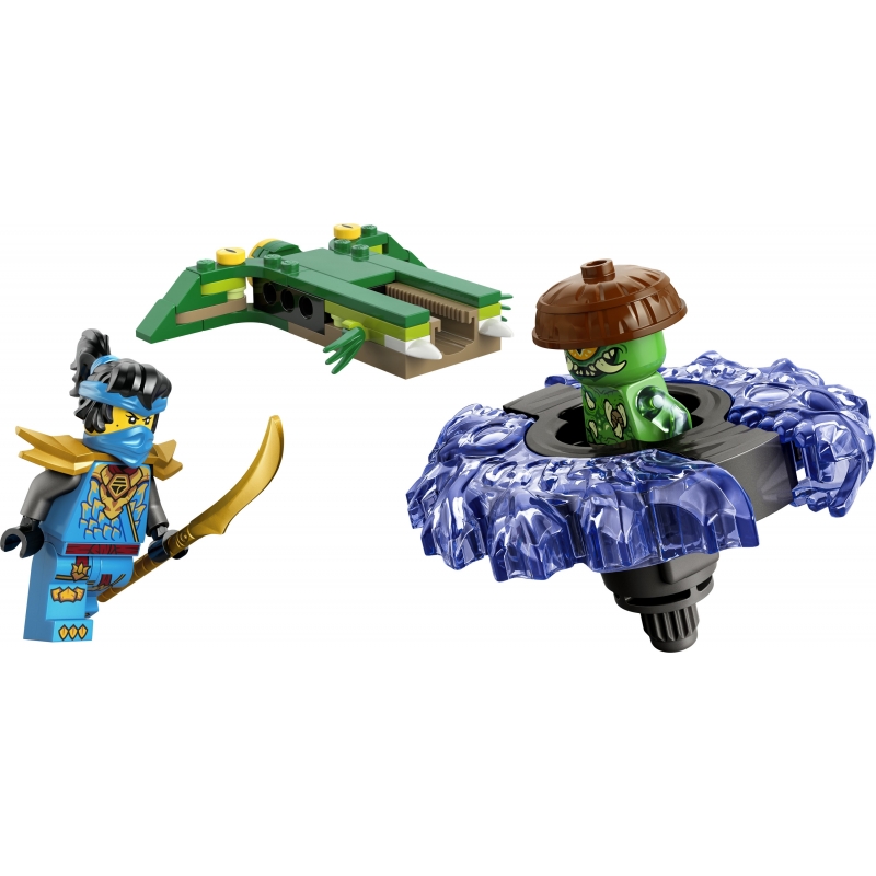 LEGO NINJAGO Nya vs. Spinner del Monstruo Mutante