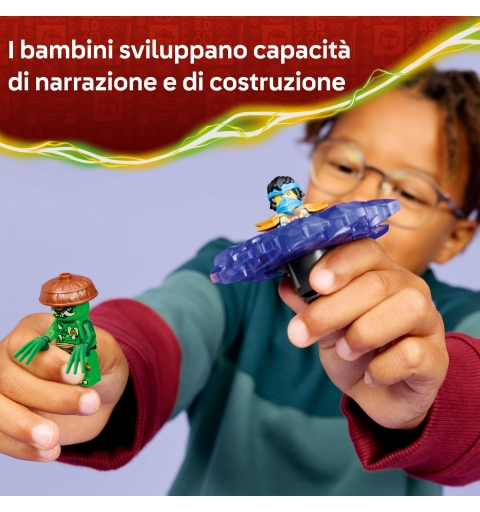 LEGO NINJAGO Nya contre la toupie du monstre mutant