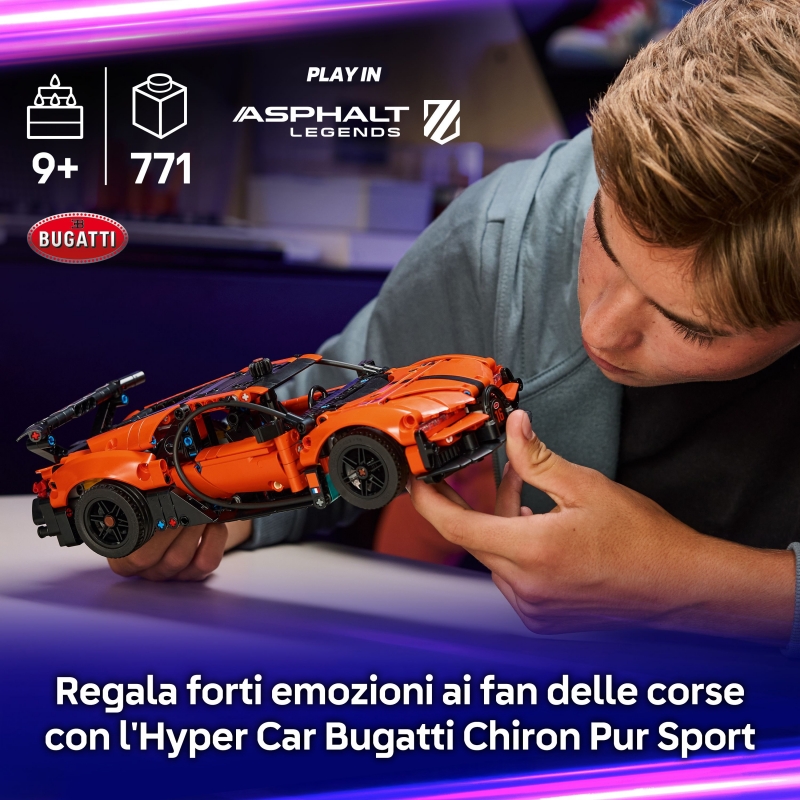 LEGO Technic Hipercoche Bugatti Chiron Pur Sport
