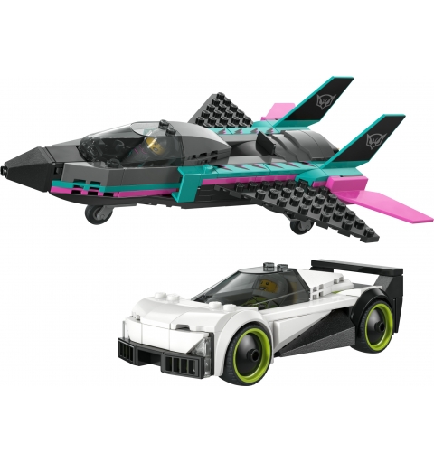LEGO City Jet vs. Car
