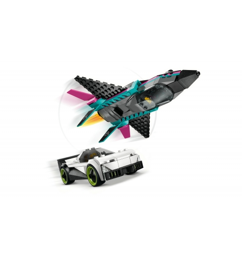 LEGO City Düsenflieger vs. Rennauto