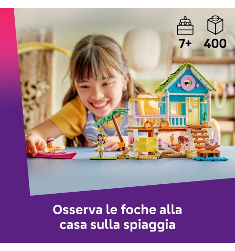 LEGO Friends Casa sulla spiaggia con foche
