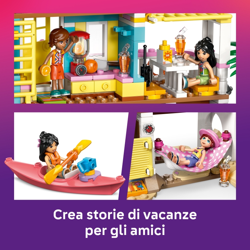 LEGO Friends La maison sur la plage et les phoques
