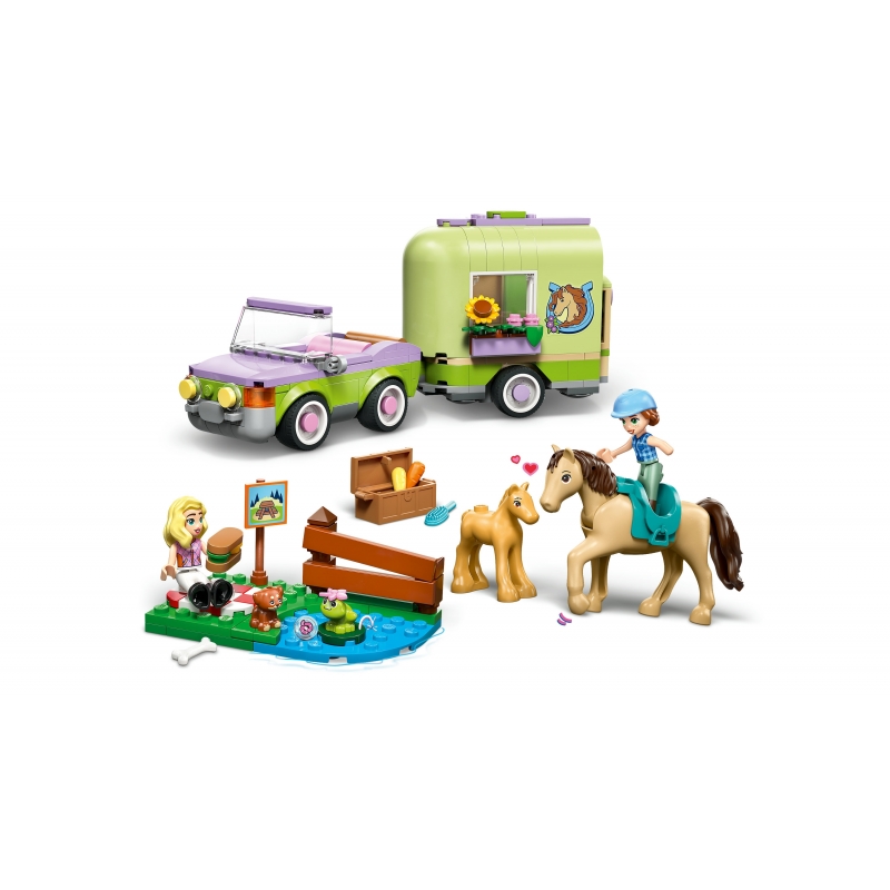 LEGO Friends Rimorchio per cavallo e puledro