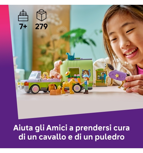 LEGO Friends Horse & Baby Foal Trailer