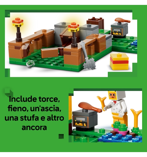 LEGO Minecraft Fattoria di galline