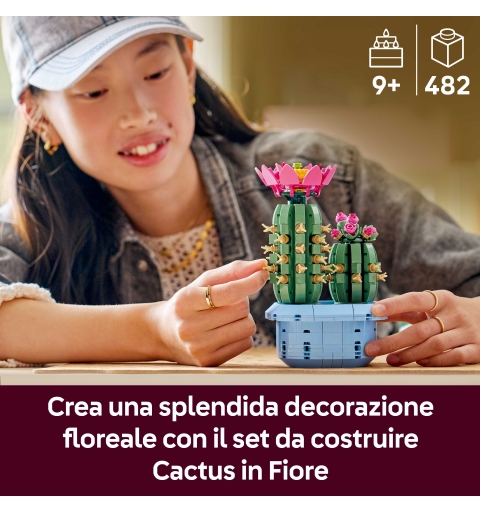 LEGO Botanicals Cactus in fiore