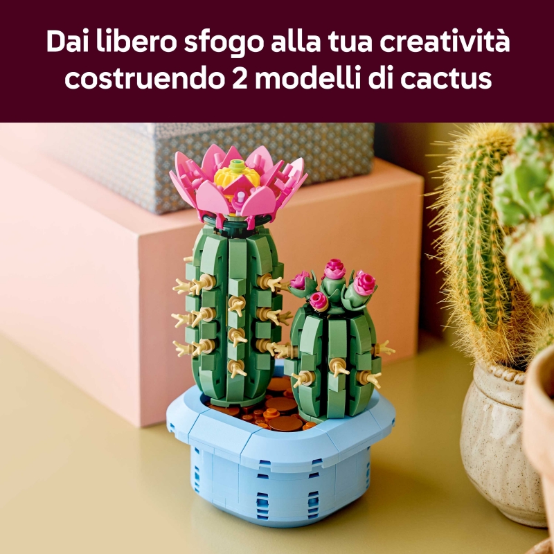 LEGO Botanicals Cactus in fiore