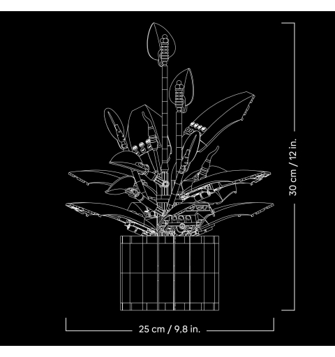 LEGO Botanicals Les fleurs de lune