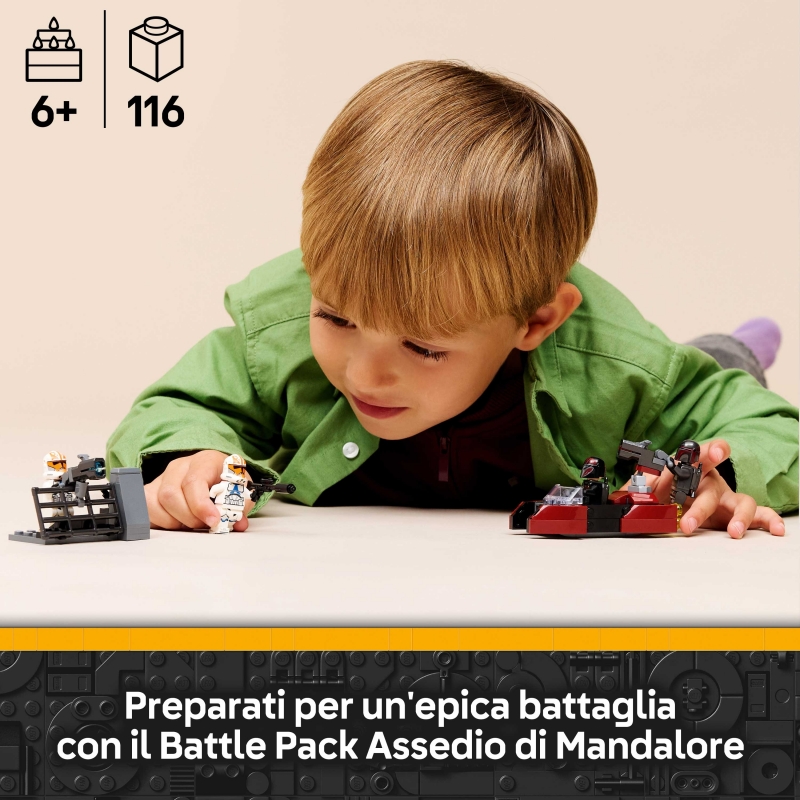 LEGO Star Wars Pack de Combate Asedio de Mandalore