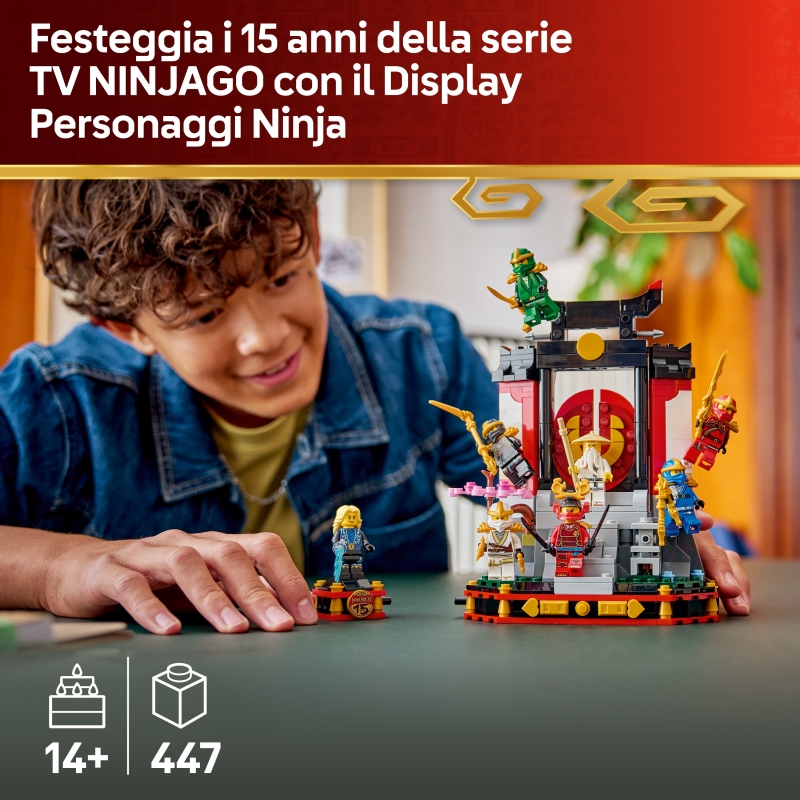 LEGO NINJAGO 15e anniversaire Collection des personnages Ninjas