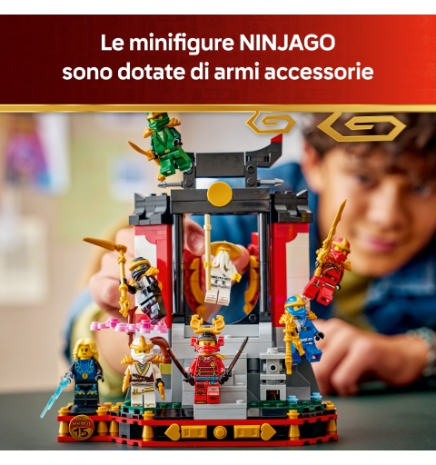 LEGO NINJAGO Exposición de Personajes Ninja 15 Aniversario
