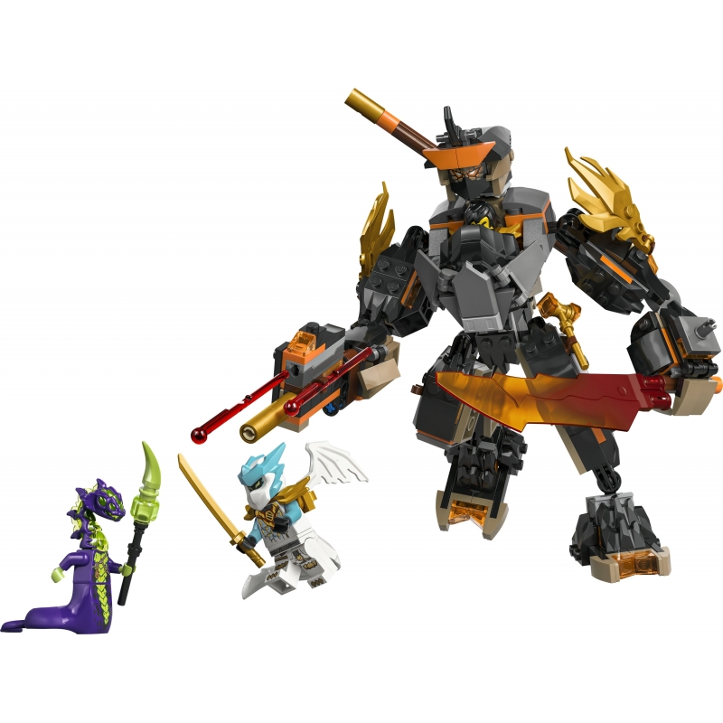 LEGO NINJAGO Cole's Mission Mech & Dragon Zane