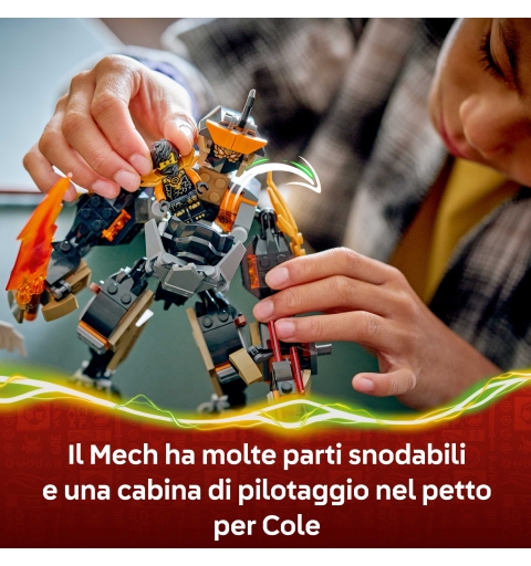 LEGO NINJAGO Meca de Misión de Cole y Zane Dragón