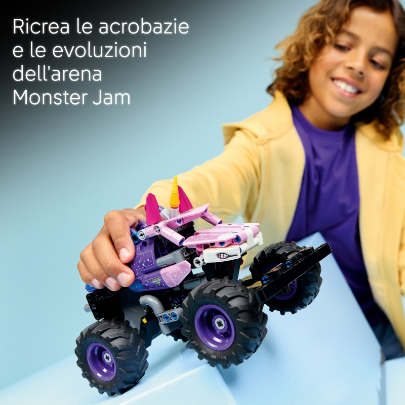 LEGO Technic Monster Jam™ Sparkle Smash™ mit Rückziehmotor