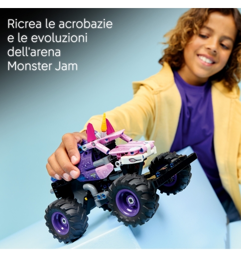 LEGO Technic Monster Jam™ Sparkle Smash™ con Motor de Carga Manual