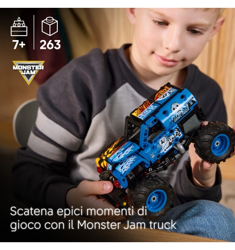 LEGO Technic Monster Jam™ Grave Digger™ Feuer und Eis