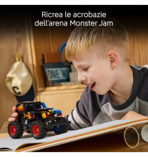 LEGO Technic Monster Jam™ Grave Digger™ Fuego y Hielo