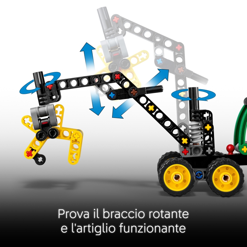 LEGO Technic Mietitrebbia gommato John Deere 1470H