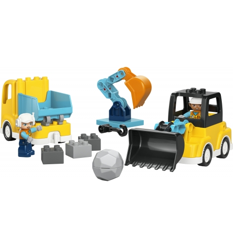 LEGO DUPLO Baufahrzeuge – 3-in-1-Set