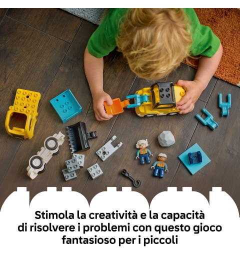 LEGO DUPLO Les véhicules de chantier 3-en-1