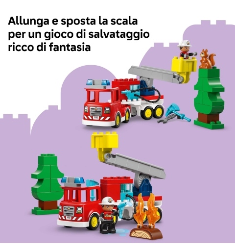 LEGO DUPLO Le camion de pompiers