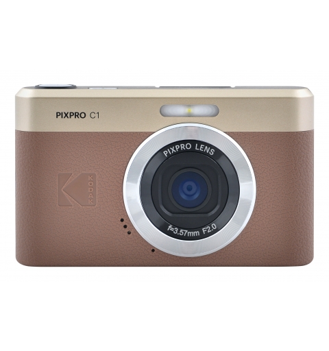 Kodak PIXPRO C1BN digital camera 1 3" Compact camera 13 MP CMOS 4160 x 3120 pixels Brown